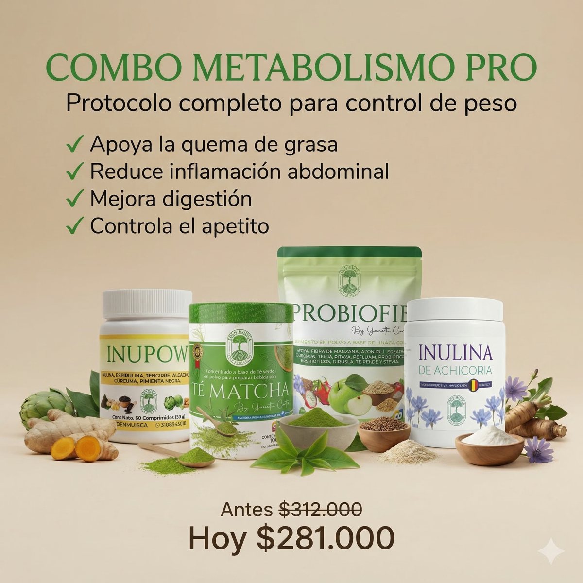 Combo Metabolismo Pro
