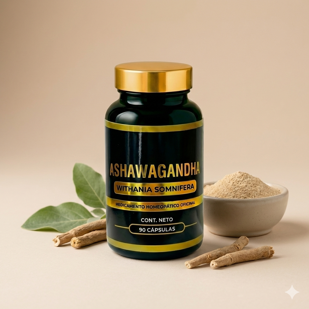 Ashwagandha Edén Muisca – Estrés, Sueño y Hormonas