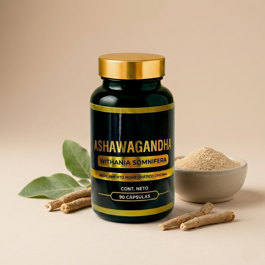 Ashwagandha Edén Muisca – Estrés, Sueño y Hormonas