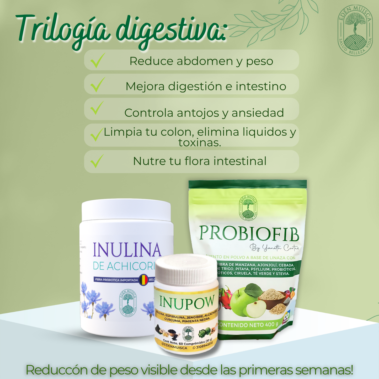 ⭐ TRILOGÍA DIGESTIVA – EL COMBO MÁS POTENTE PARA BAJAR DE PESO DE FORMA INTEGRAL ⭐