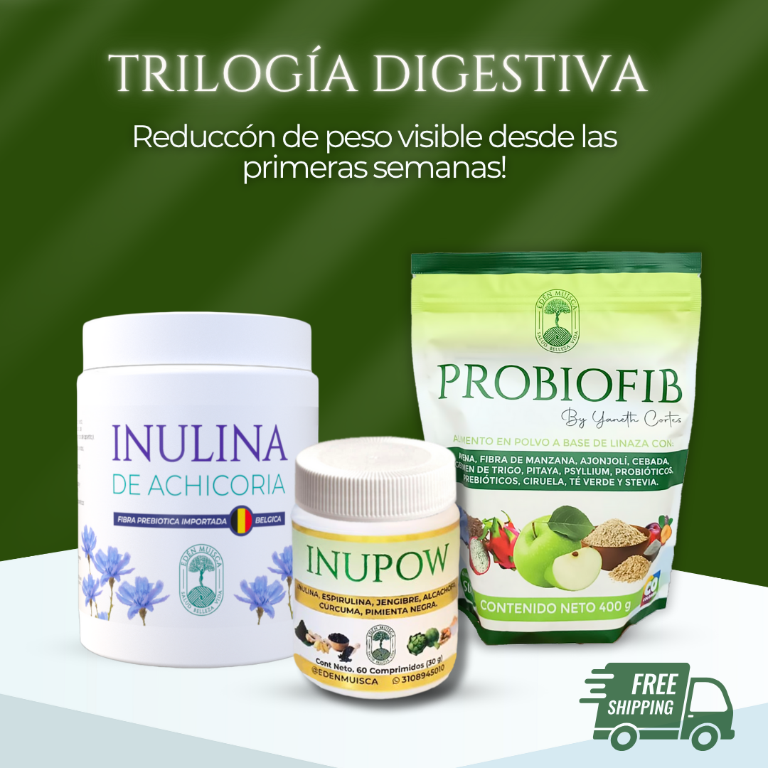 ⭐ TRILOGÍA DIGESTIVA – EL COMBO MÁS POTENTE PARA BAJAR DE PESO DE FORMA INTEGRAL ⭐
