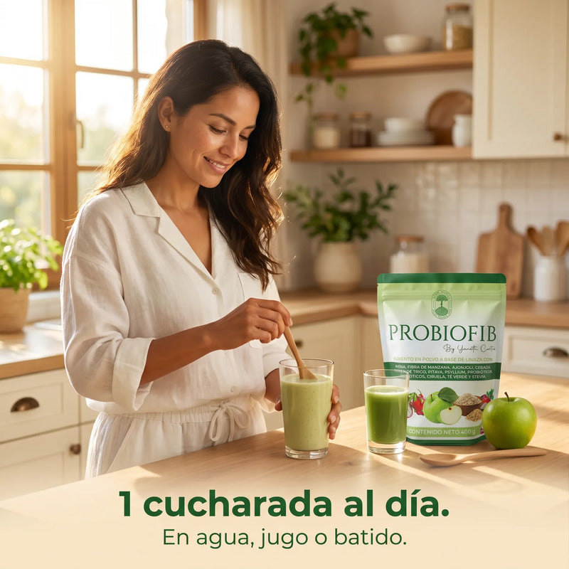 Probiofib Fibra Pre Y Probióticos Estreñimiento Pack X2 Naranja