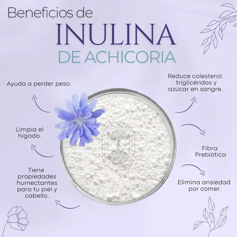 Inulina Achicoria - Prebiótico Control Azúcar Y Colesterol Sin Sabor