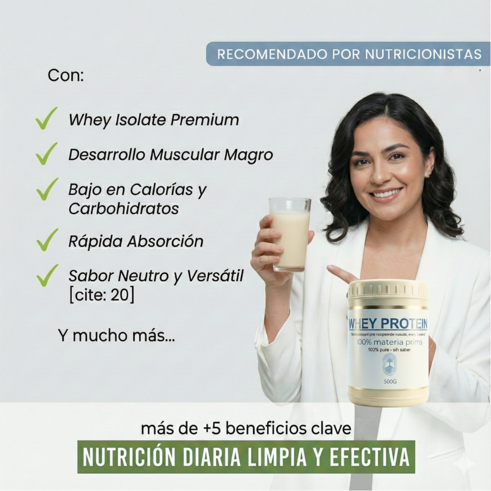 PROTEINA WHEY EN POLVO