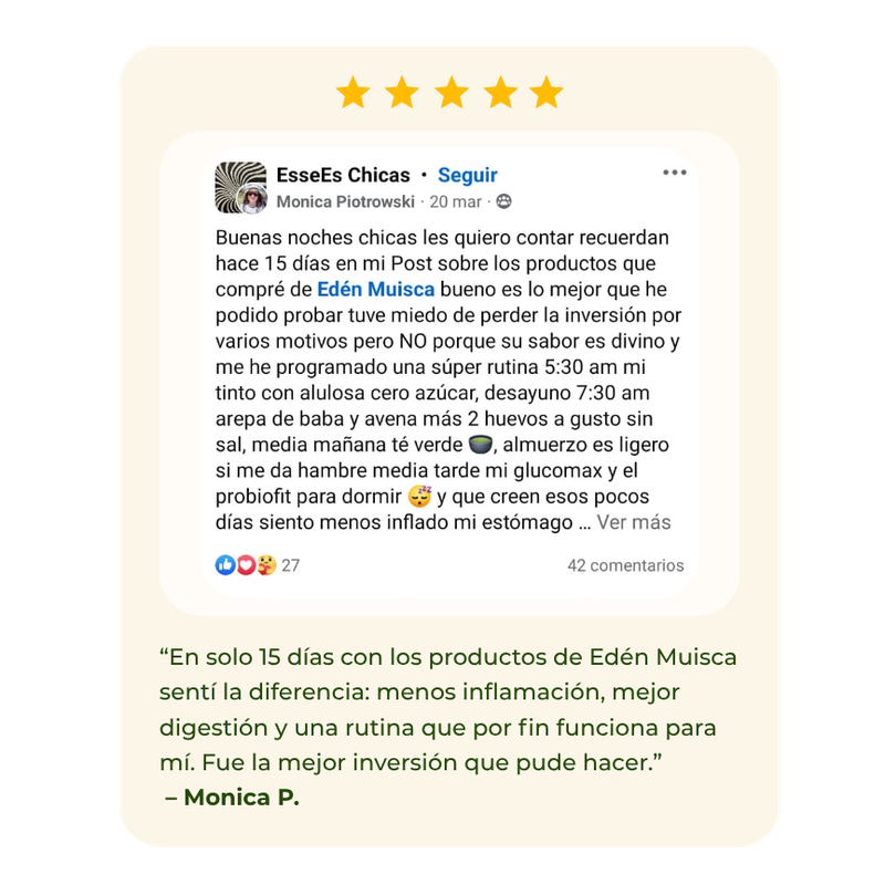 Reseña de clienta