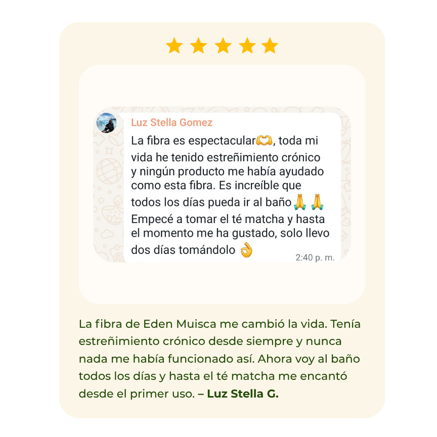 Reseña de clienta