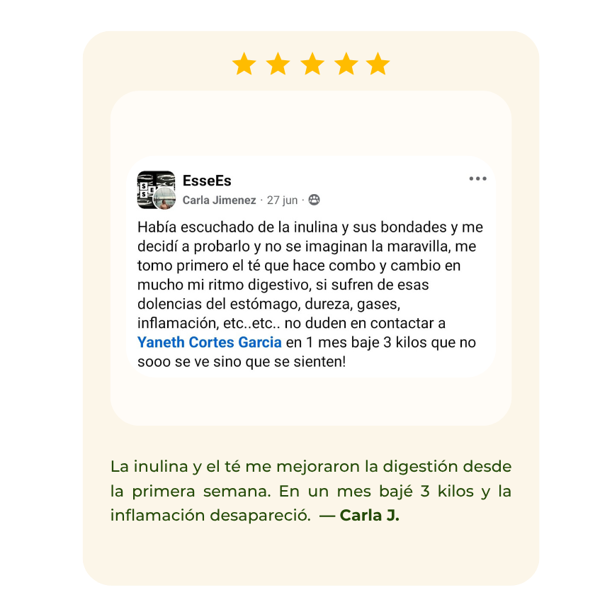 Reseña de clienta