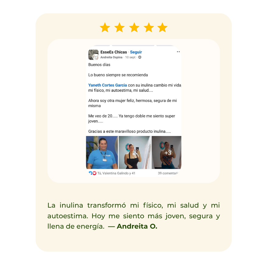Reseña de clienta