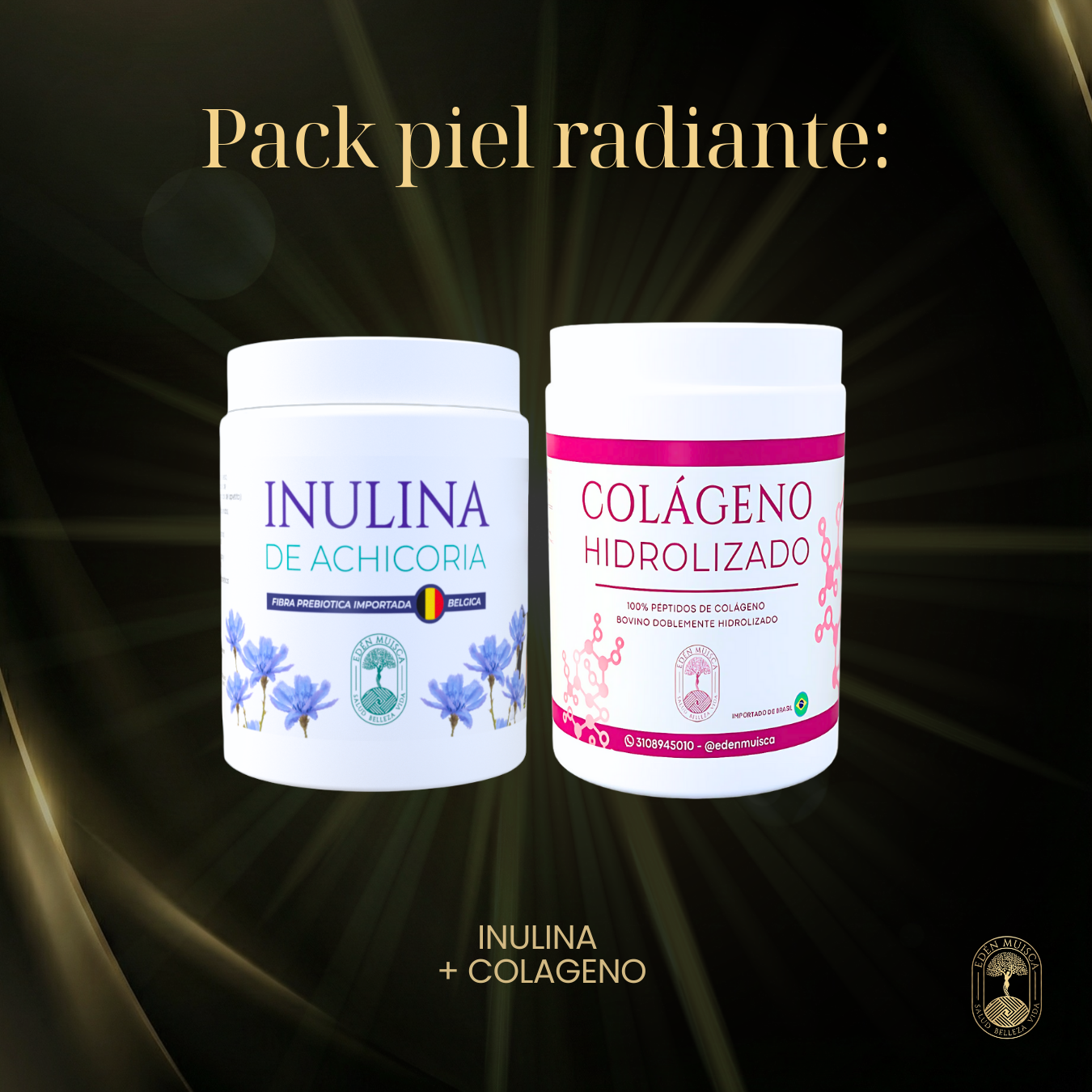 Pack Piel Radiante — Belleza que empieza en el intestino
