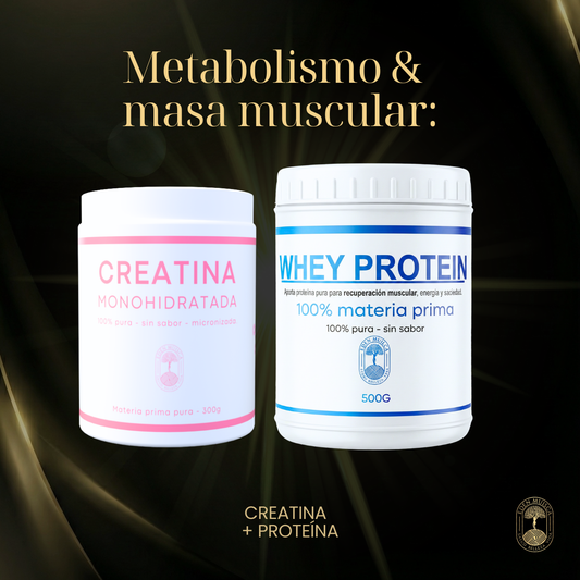Pack Metabolismo & Masa Muscular — Fuerza, energía y tonificación