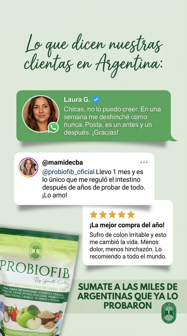 PROBIOFIB – Fibra Reductora con Prebióticos y Probióticos