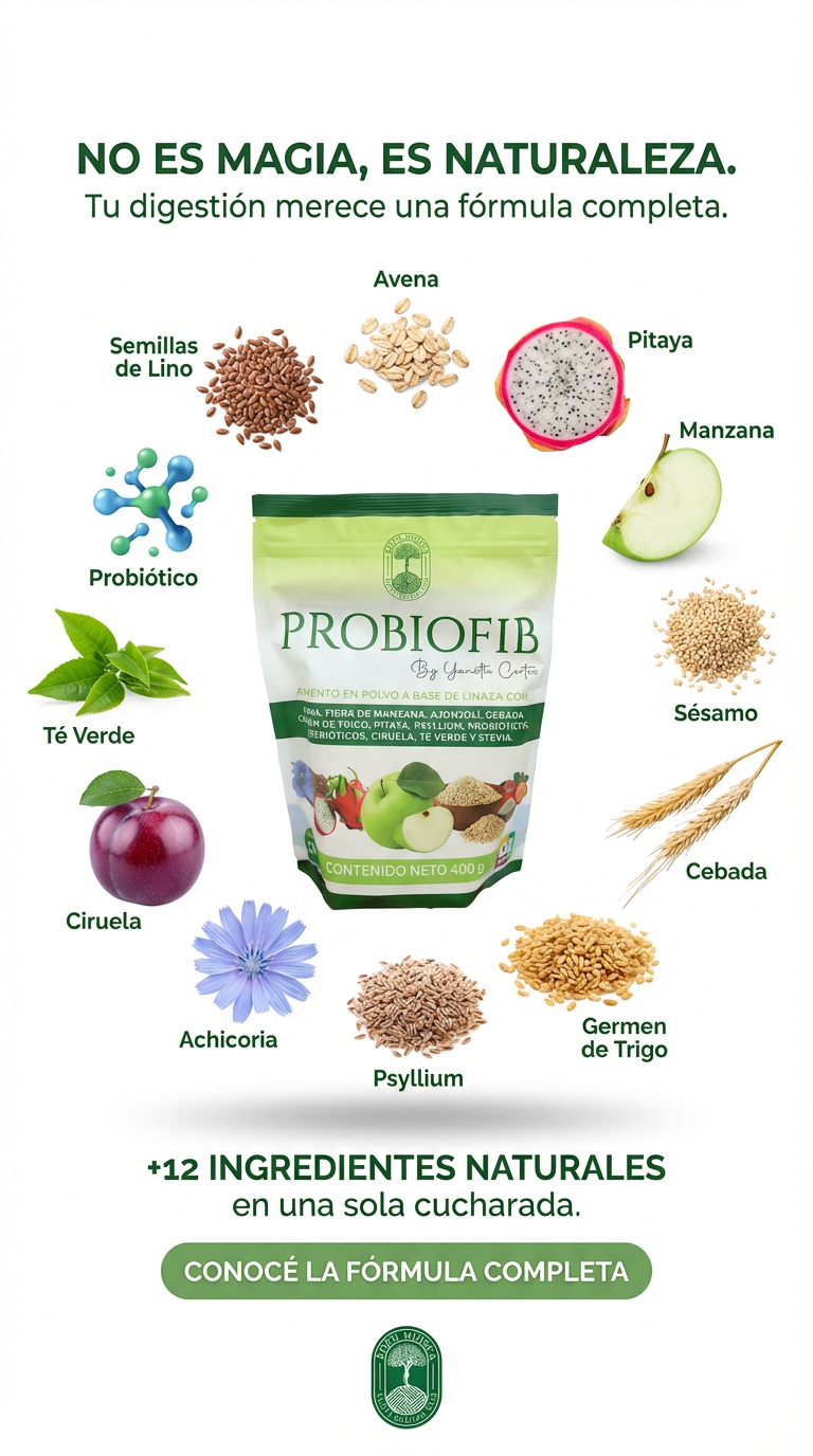 PROBIOFIB – Fibra Reductora con Prebióticos y Probióticos
