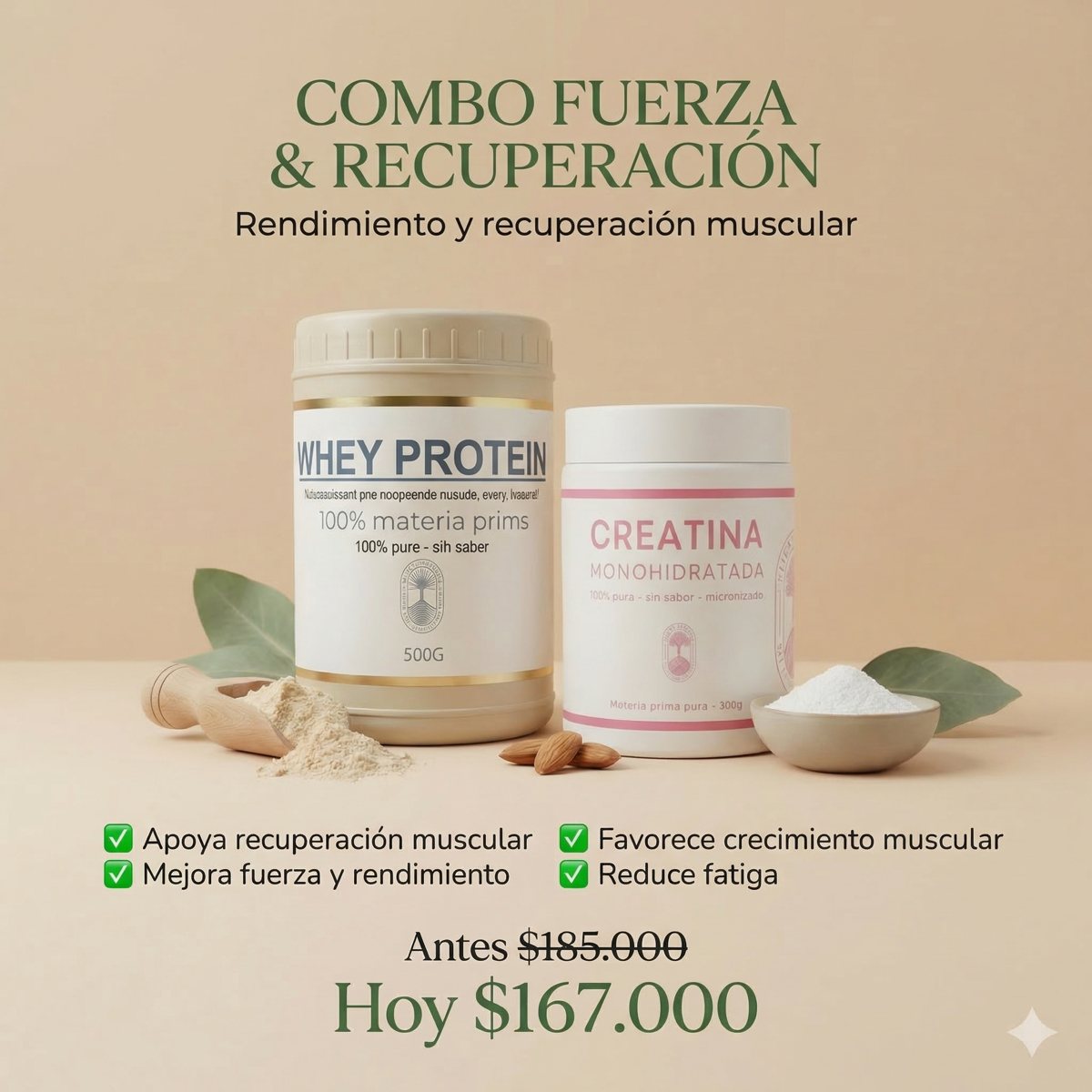Combo Fuerza & Recuperación