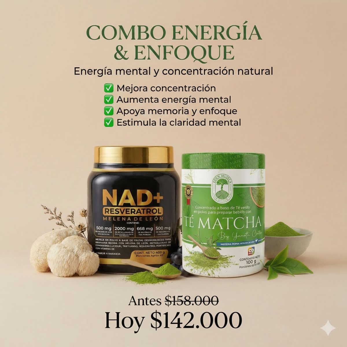 Combo Energía & Enfoque