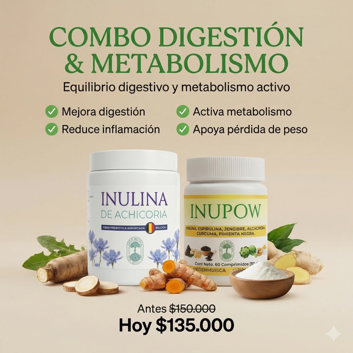 Combo Digestión & Metabolismo