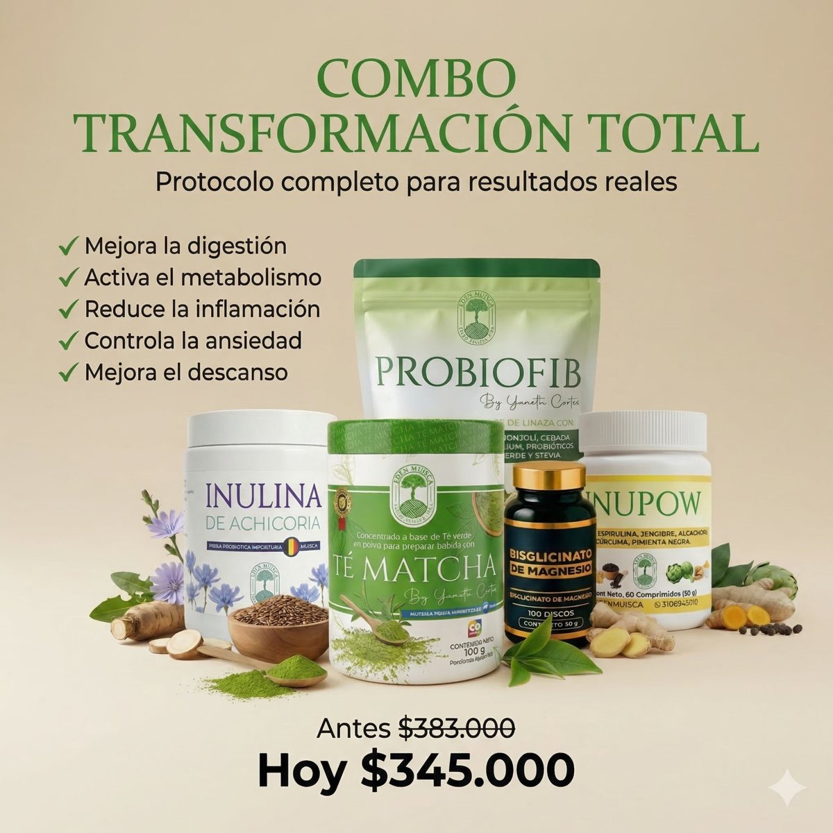 Combo Transformación Total