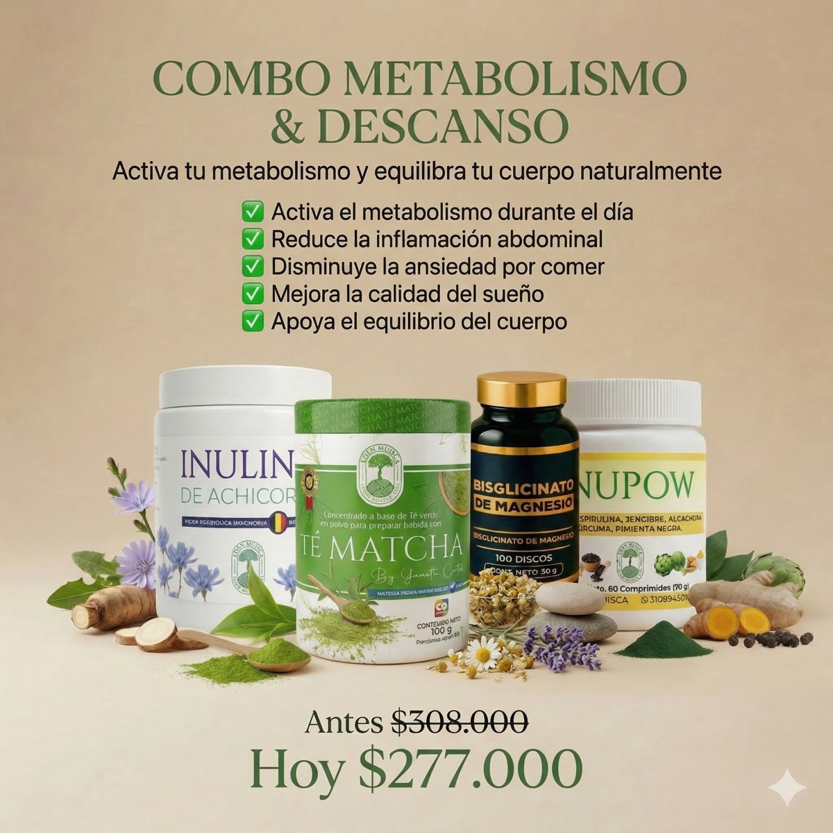 Combo Metabolismo & Descanso