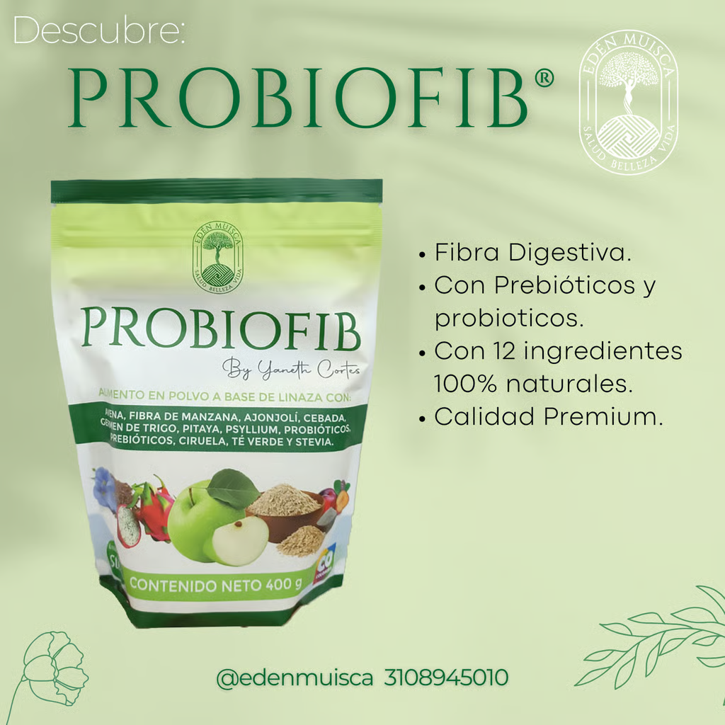 PROBIOFIB – Fibra Reductora con Prebióticos y Probióticos